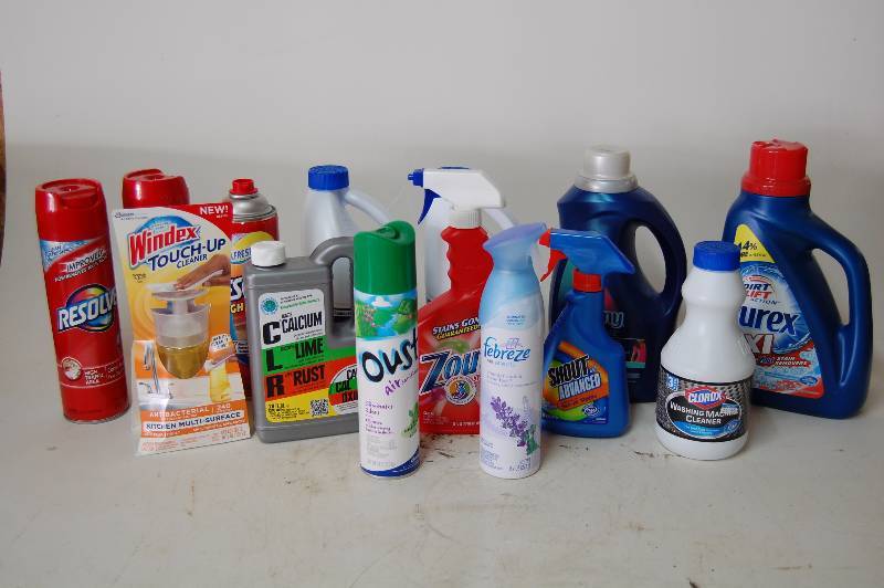 lot 223 image: Household Cleaners and Chemicals