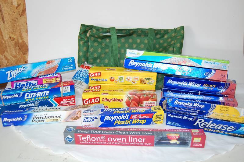 lot 224 image: Cling Wrap, Foils, and More