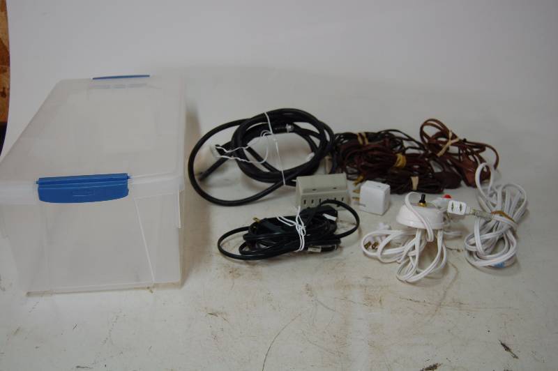 lot 242 image: Electical Cords and Switches
