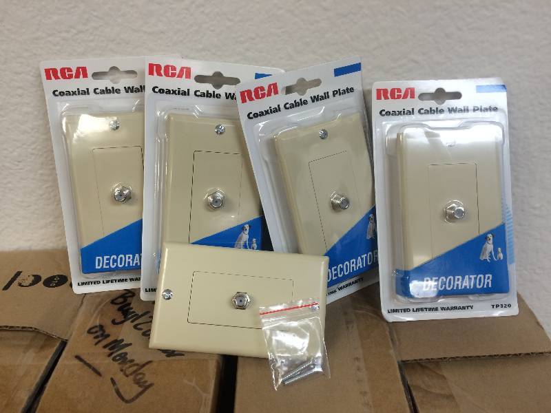 Coaxial Wall Plate