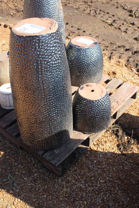 Lot of (2) Decorative Plant Pots