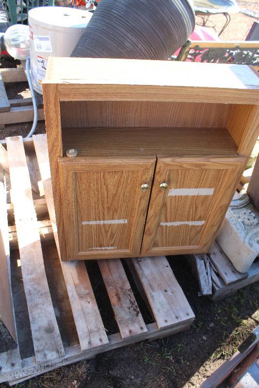 2-Door Wood Cabinet