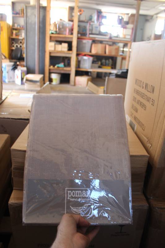 Box Lot of Pomax Home Collection Lavnika Table Cloth