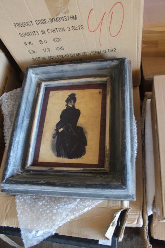 Lot of (2) Boxes of Decorative Picture Frames