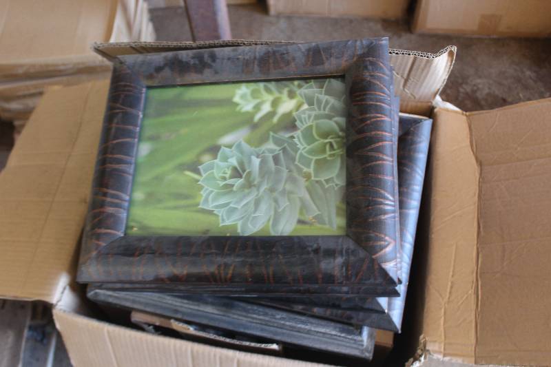 Box Lot of Decorative Picture Frames