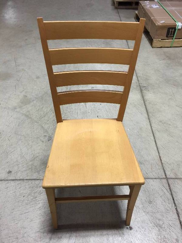 Wood Chairs and End Tables