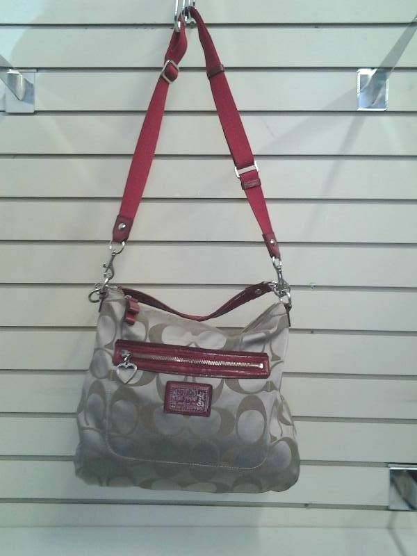 Genuine COACH Signature Hand Bag