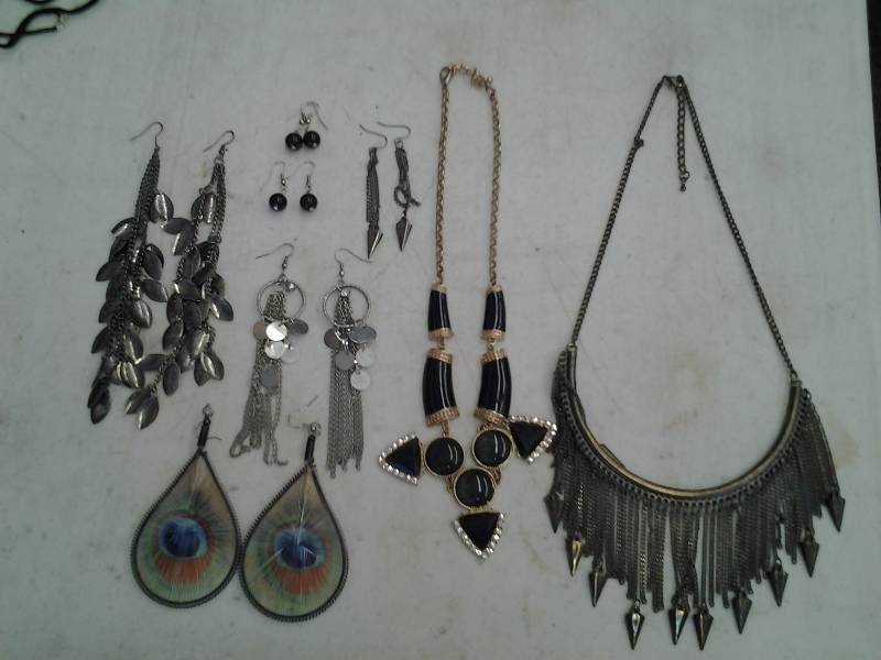Jewelry-Necklaces & Pierced Earrings