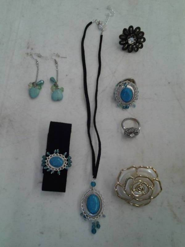 Jewelry (3-Piece Set, Stretch Rings & Earrings)
