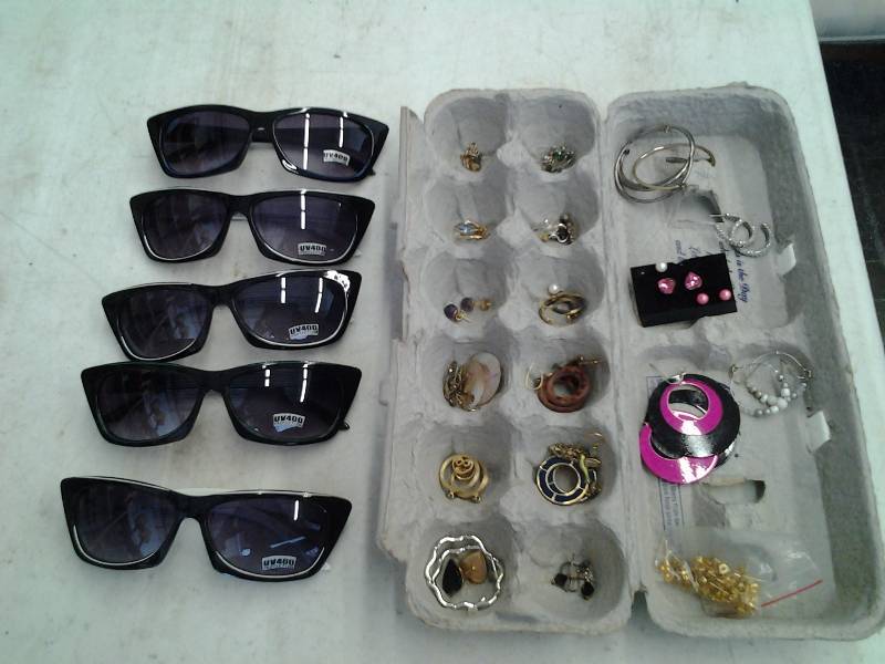 Fashion Sunglasses & Pierced Earrings