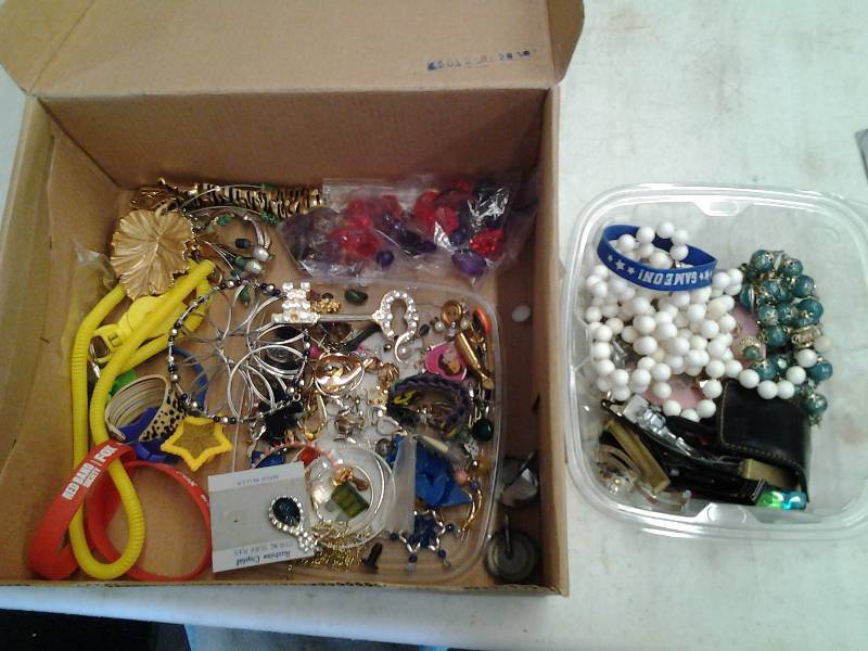 Assorted Earrings, Charms, Hair Accessories, Pins, Beads