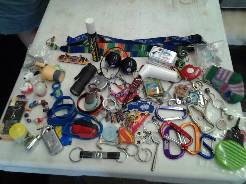Lot Of Key Chains, Fobs, Lanyards, Misc