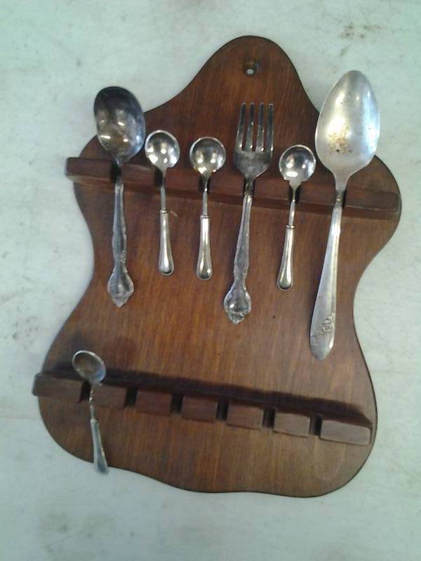 Collector Spoons & Display Rack