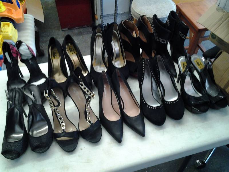10-Pair High Heel Shoes (Size 9)