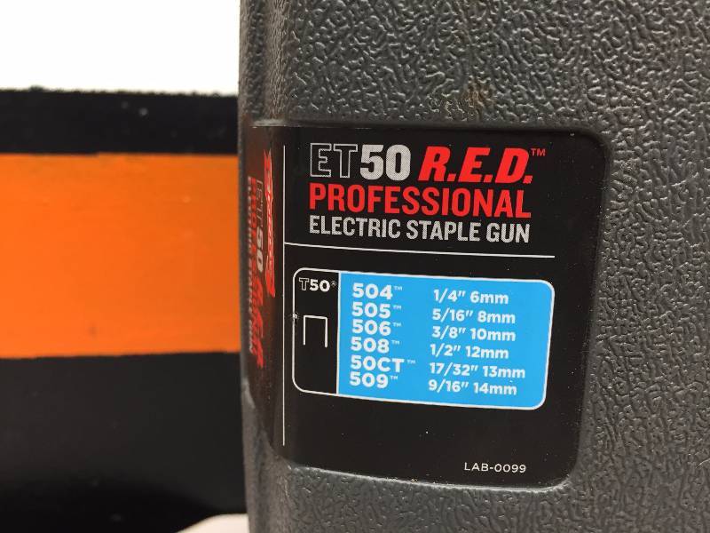 lot 2 image: ARROW ET50 ELECTRIC STAPLE GUN
