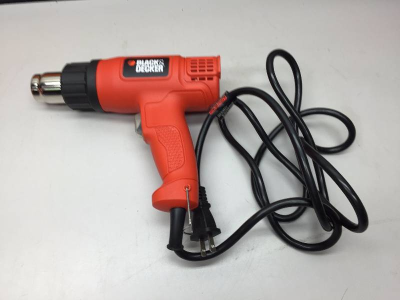 lot 16 image: BLACK N DECKER 1350 WATT DUAL TEMP HEAT GUN, 12 DRIVE ALLEN WRENCH SET