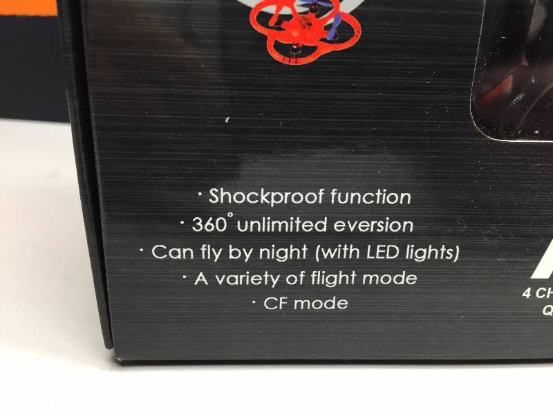 lot 26 image: SUPER FIGHTERS, TOSS N FLY JET, K101 QUAD-COPTER