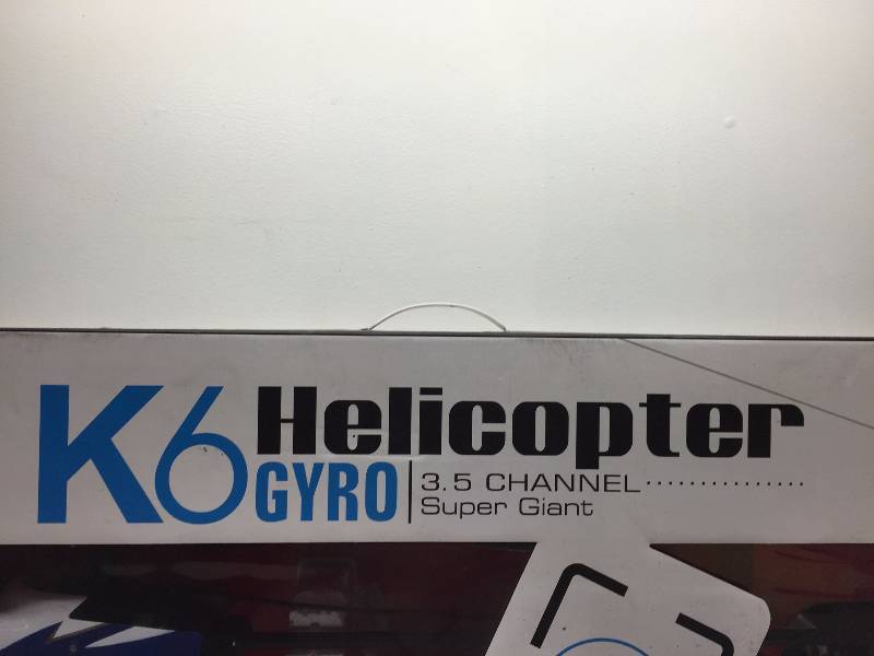 lot 29 image: KINGCO K6 RC HELICOPTER SUPER GIANT