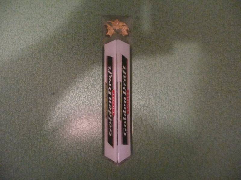 lot 19 image: MICHELOB GOLDEN BEER TAP HANDLE