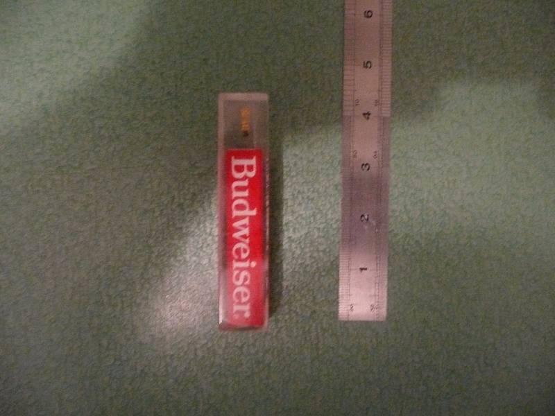 lot 22 image: BUDWEISER BEER TAP HANDLE
