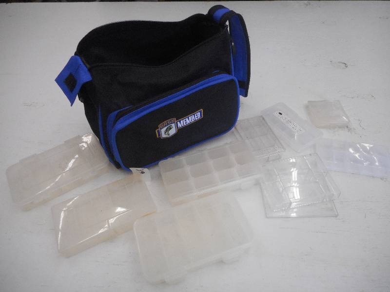lot 39 image: BASS Member Canvas Bag Full Of Jig...