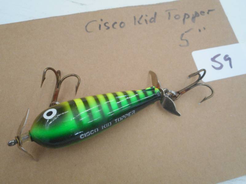 lot 59 image: (1) Cisco-Kid Topper 5 Lure ...