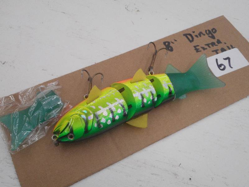 lot 67 image: (1) 8 Dingo Extra Tail Lure ...