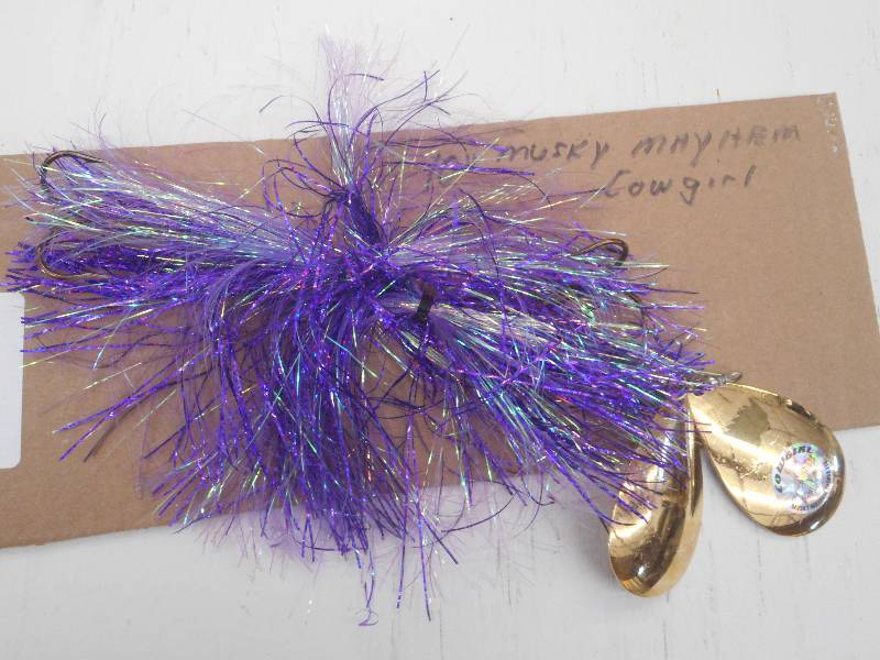 lot 83 image: (1) 10 Muskie Mayhem Cowgirl Muski...
