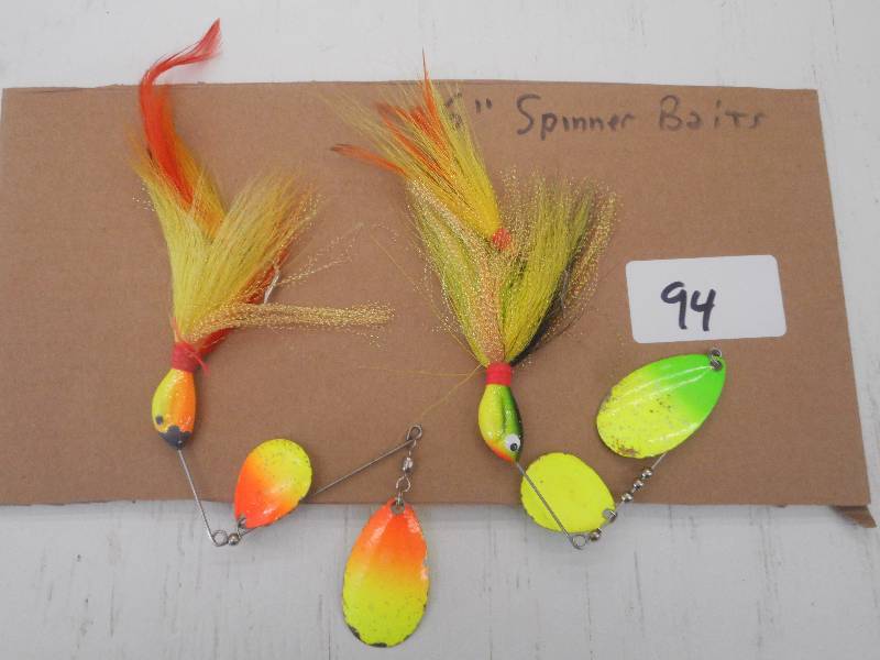 lot 94 image: (2) 5 Spinner Bait Lures ...