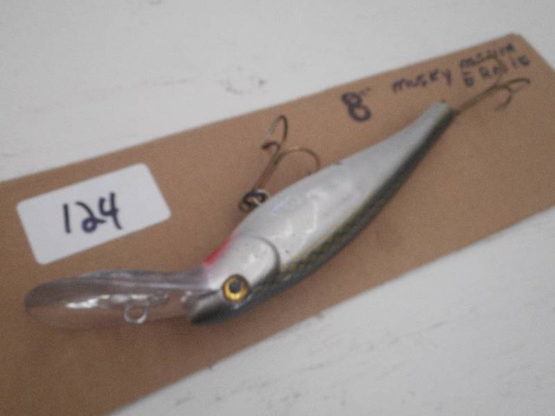 lot 124 image: (1) 8 Muskie Mania Ernie Muskie Lu...