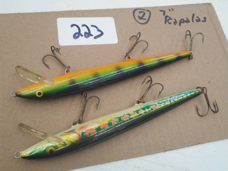 lot 223 image: (2) Rapala 7 Lures ...
