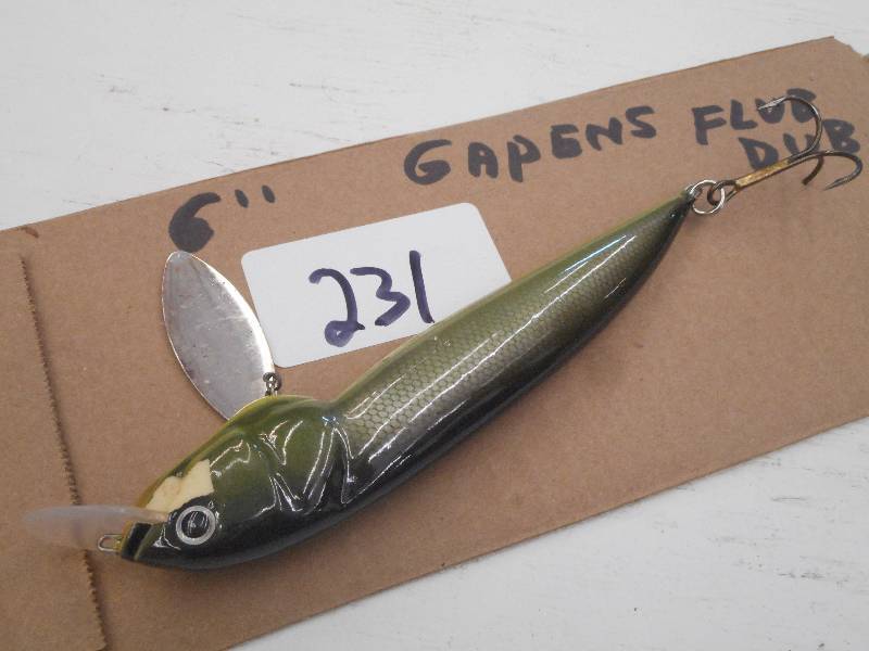 lot 231 image: (1) Gapens Flab Dub Lure ...