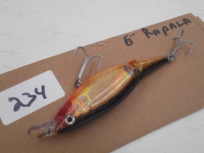 lot 234 image: (1) 6 Rapala Lure ...