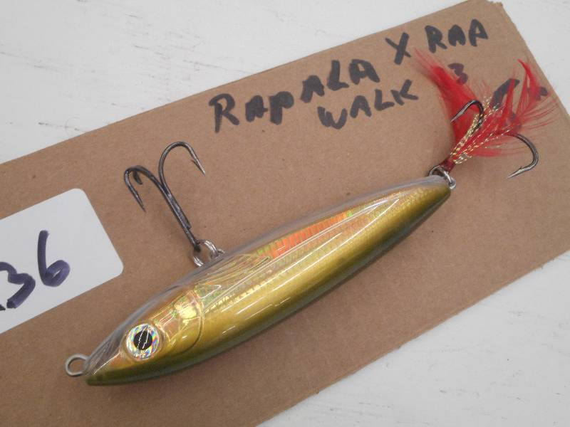 lot 236 image: (1) 5 Rapala Xrap Walk-13 Lure ...