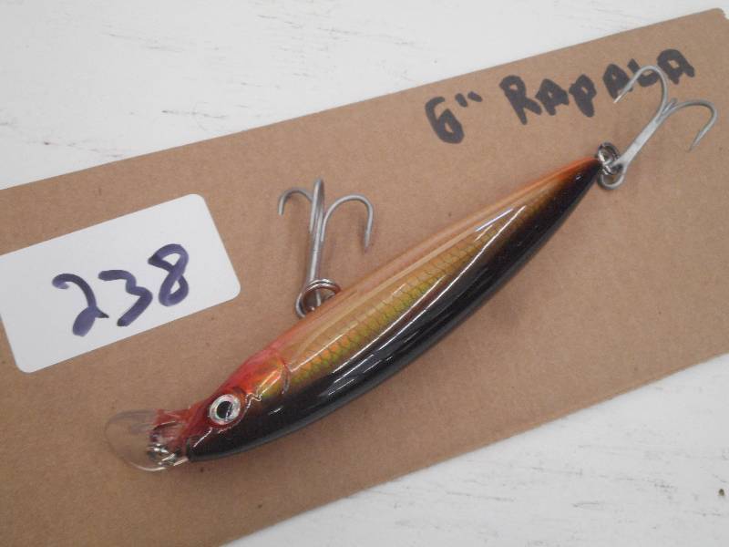 lot 238 image: (1) 6 Rapala Lure ...