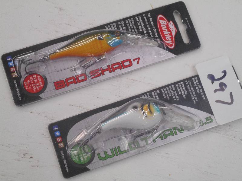 lot 297 image: (2) New Berkley Fishing Lures ...