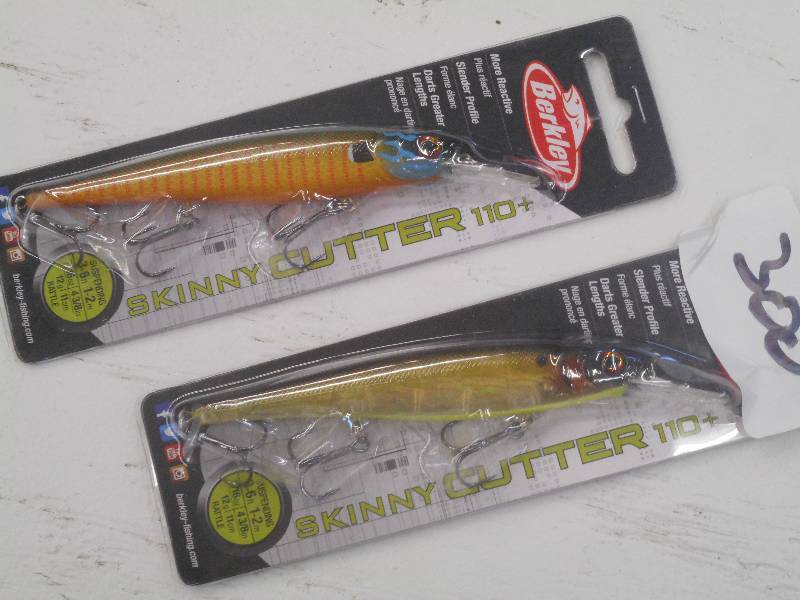 lot 300 image: (2) New Berkley Fishing Lures ...