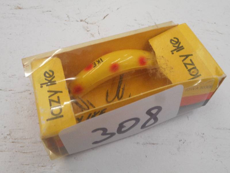 lot 308 image: (1) Lazy Ike KL-2 Lure With Box ...