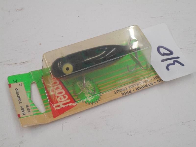 lot 310 image: (1) Heddon Baby Torpedo Lure With B...
