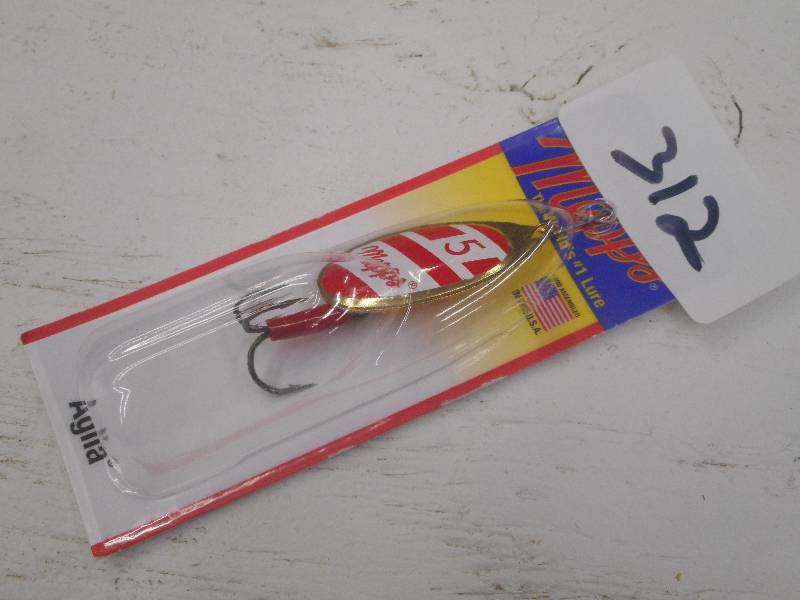 lot 312 image: (1) New Mepps Aglia Spinner Lure ...