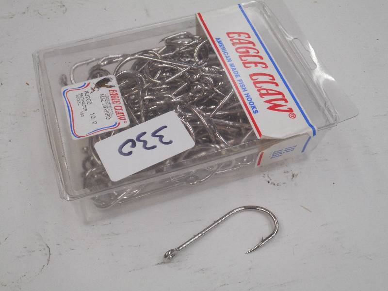 lot 330 image: Near Full Case Of Eagle Claw M3200 ...