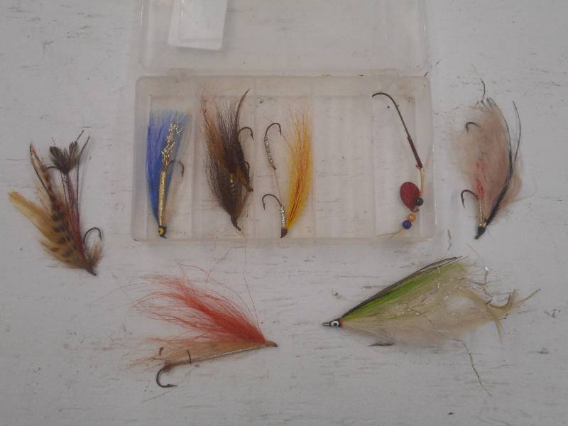 lot 335 image: Box Of Assorted Fishing Jigs ...