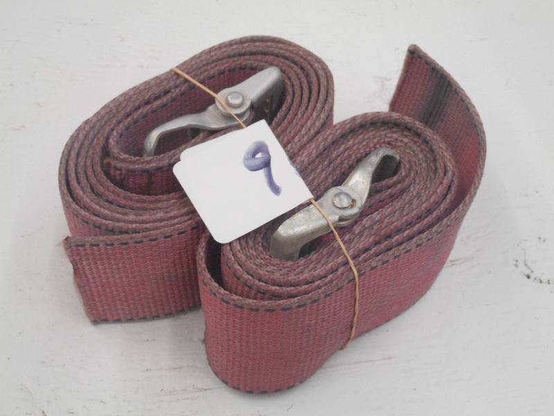 lot 396 image: (2) Vintage Nylon Straps...