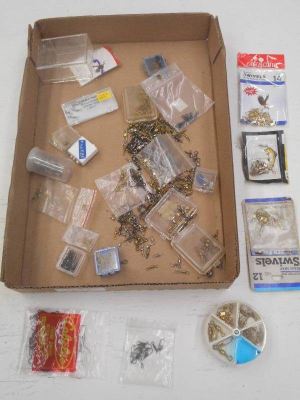 lot 406 image: Lot Of Assorted Swives & Etc ...