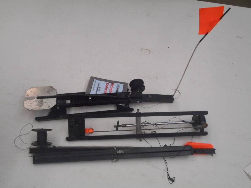 lot 445 image: Lot Of (2) Ice Fishing Tip-Ups ...