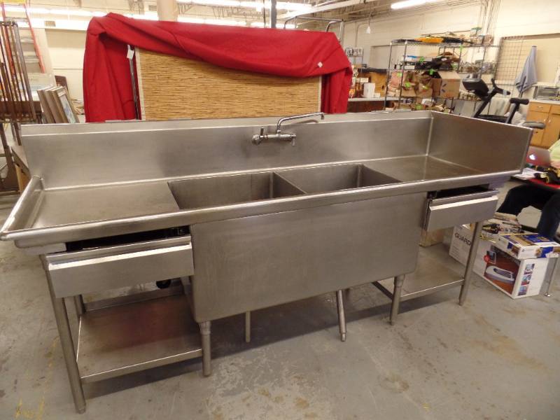 lot 518 image: SS Sink Unit