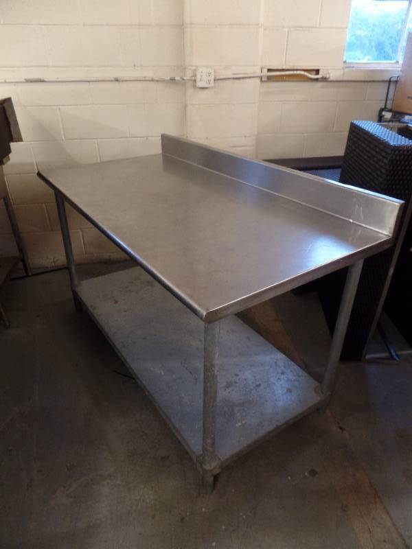 lot 523 image: SS Work Table