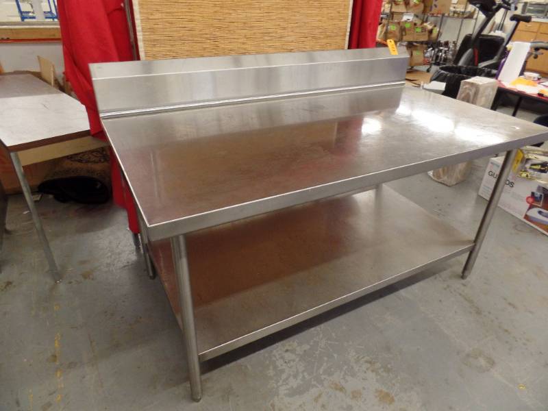 lot 524 image: SS Work Table