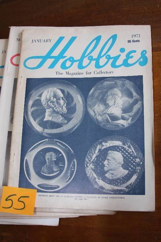 lot 55 image: Hobbies Magizines