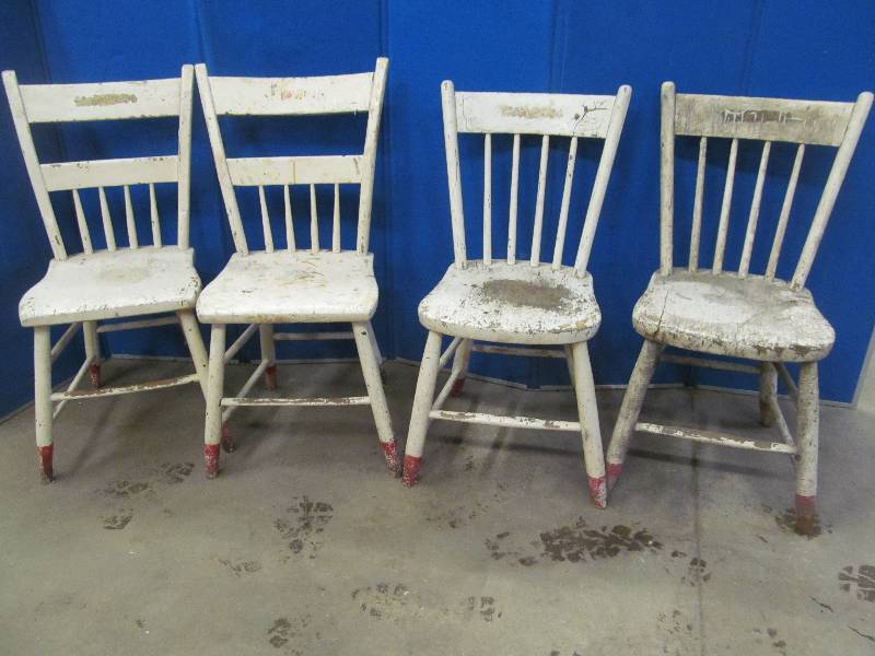 vintage dining chairs